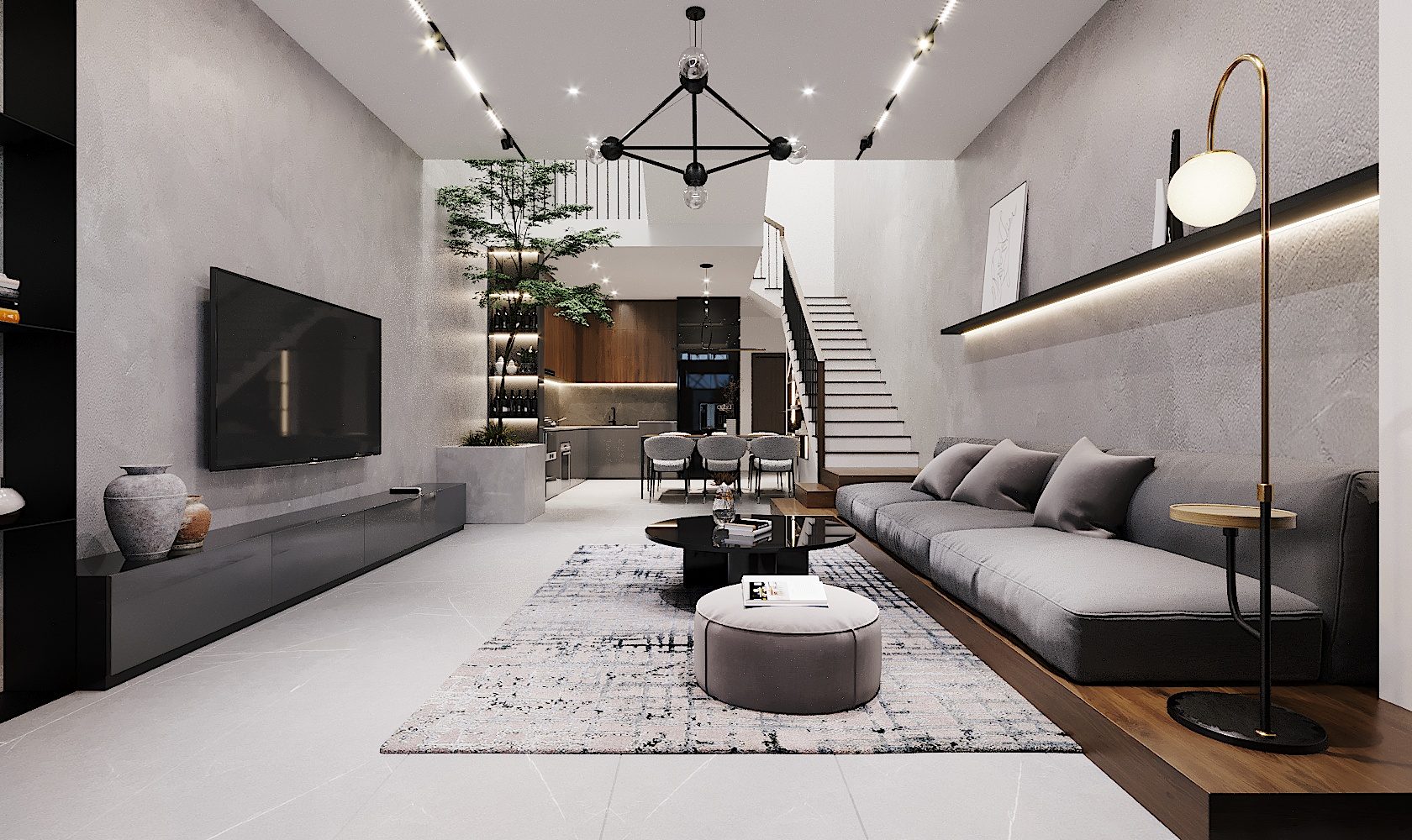 Phong cách nội thất tối giản cho không gian sống
