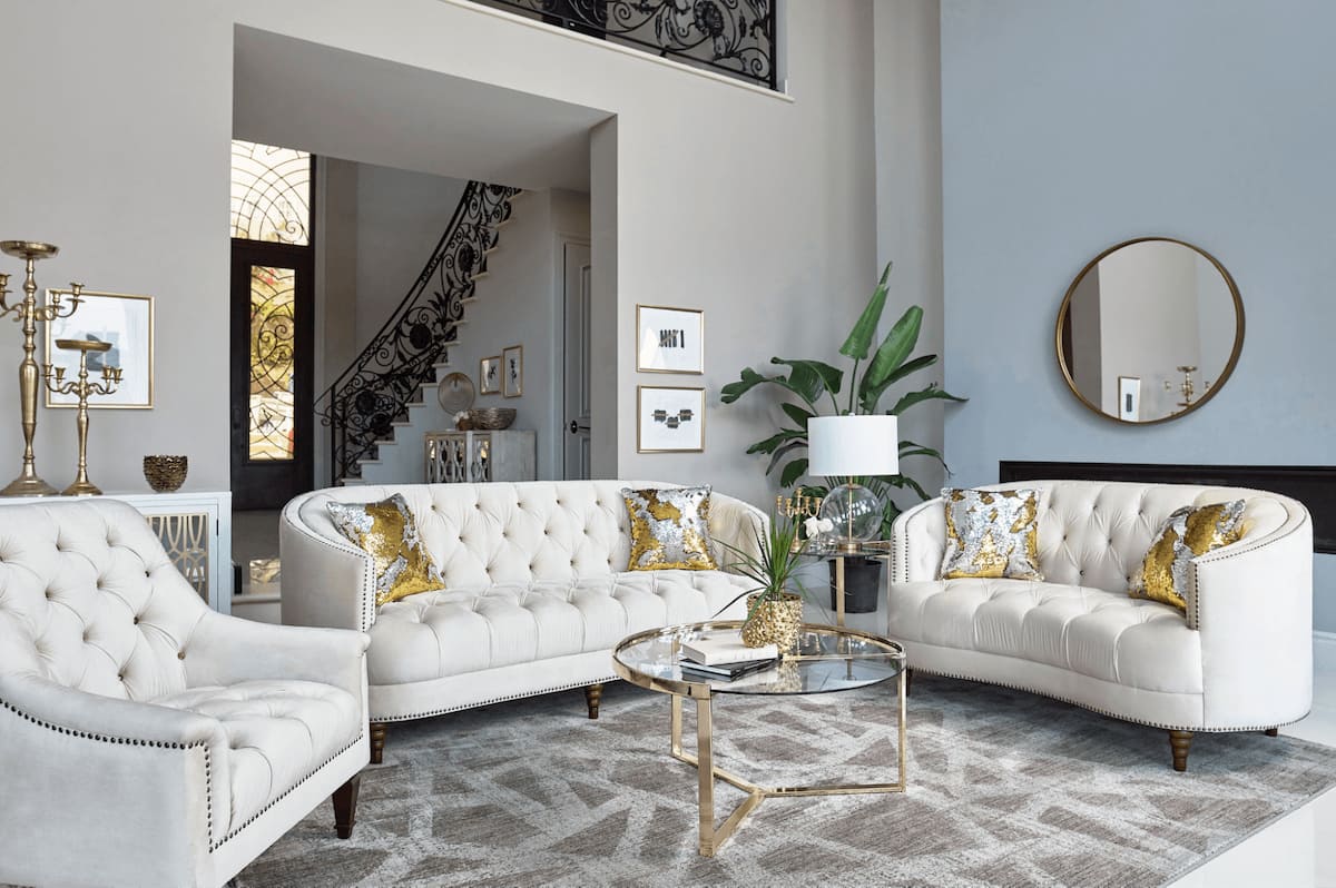 Thiết kế nội thất phong cách Metallic
