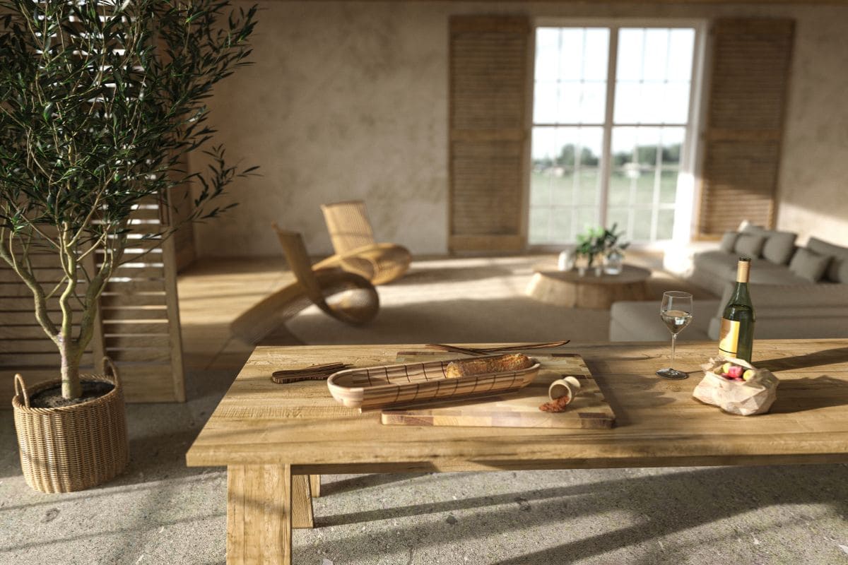Thiết kế nội thất chung cư 2 phòng ngủ phong cách Scandinavian