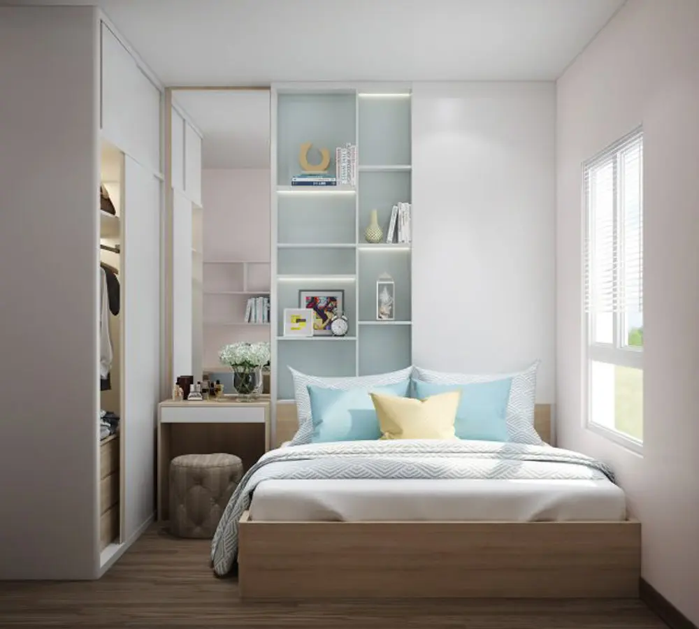 Mẫu phòng ngủ 10m2 đẹp và sang trọng với thiết kế cuốn hút T06/2022