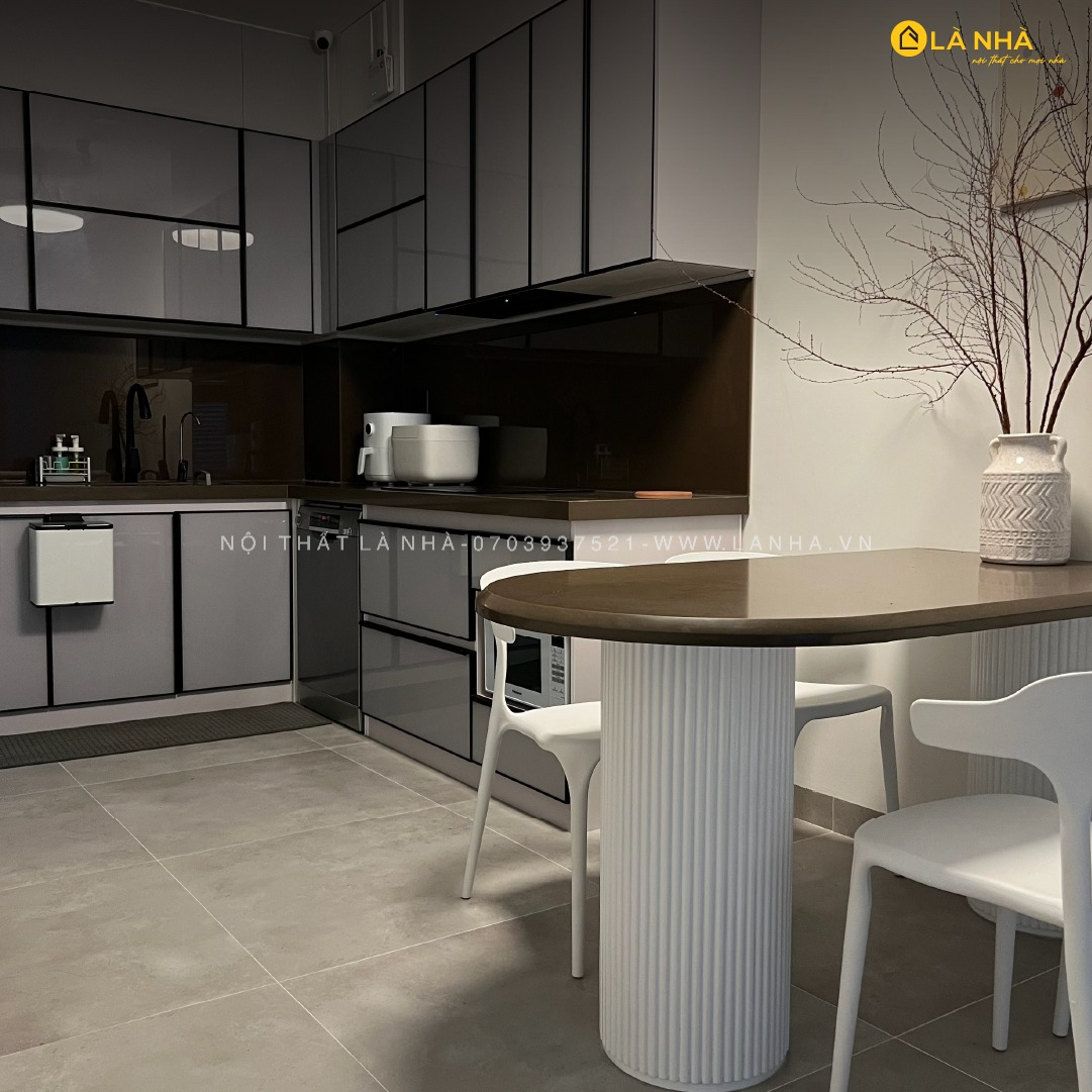 Thiết kế nội thất phòng bếp theo phong cách minimalism