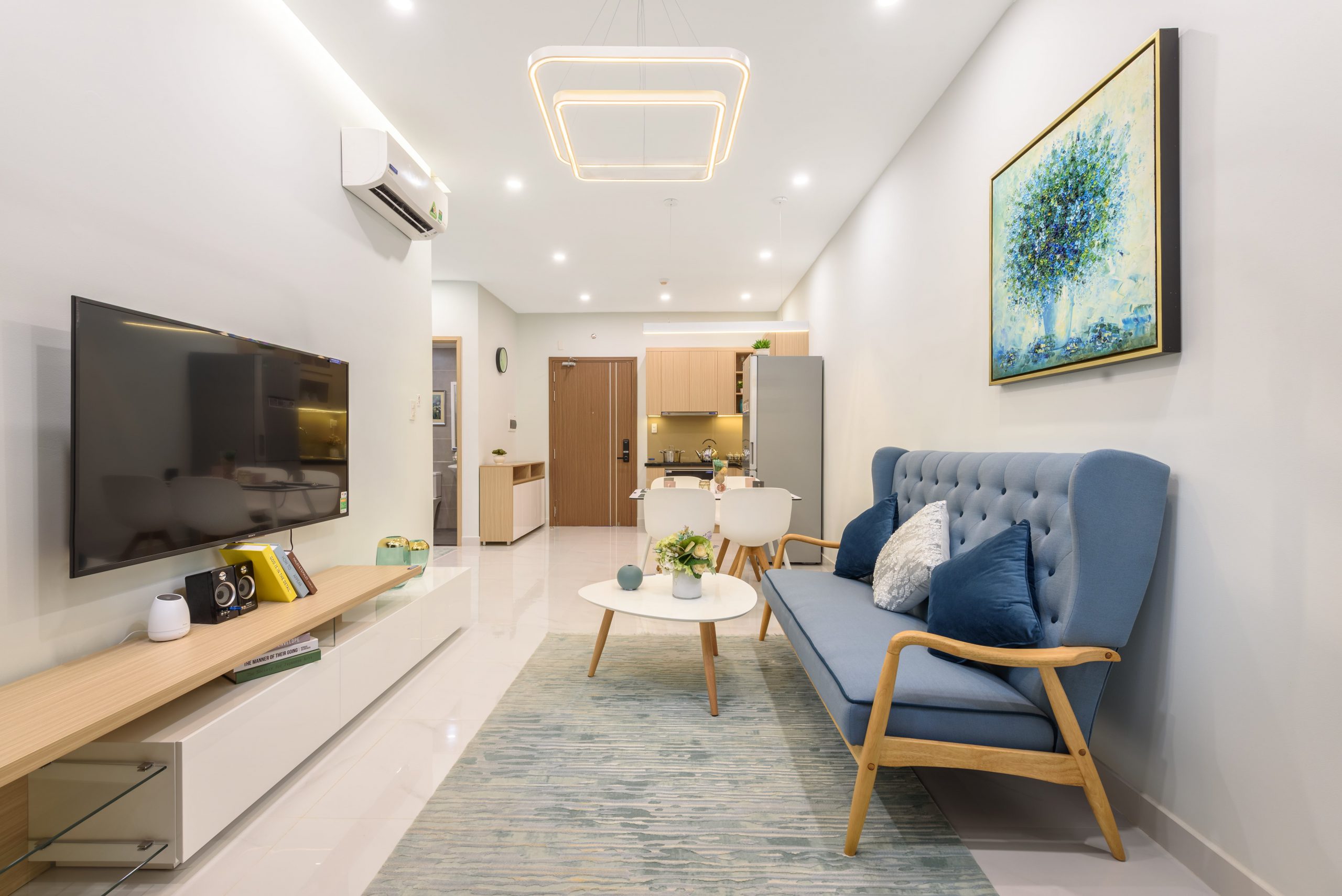 Thiết kế nội thất chung cư 55m2 theo phong cách yêu thích của gia chủ