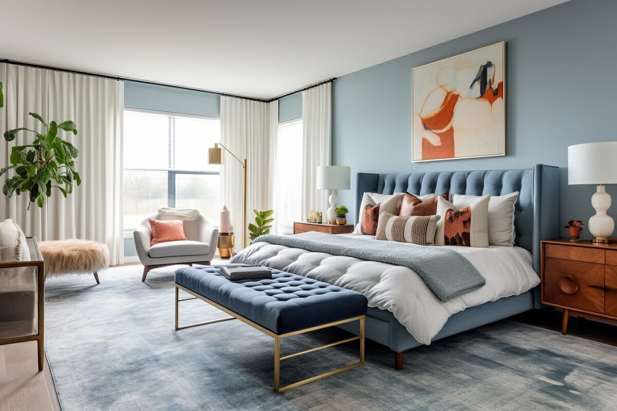 Thiết kế không gian xanh cho phòng ngủ