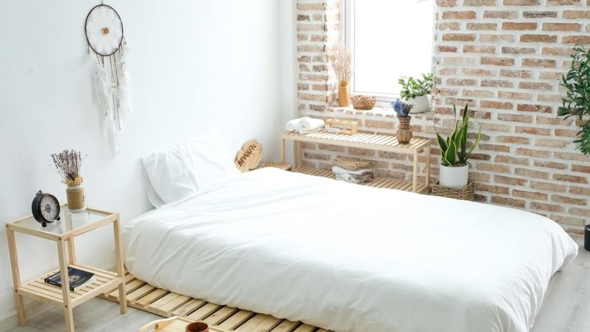 Decor phòng ngủ nhỏ vintage đơn giản