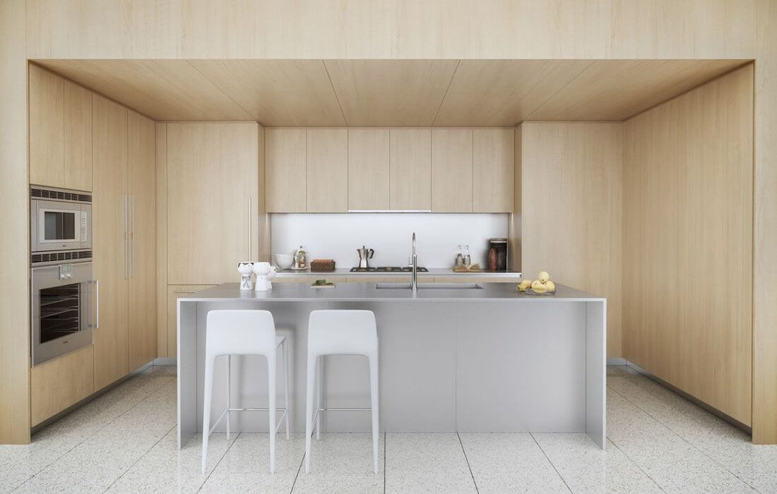 Mẫu phòng bếp phong cách Minimalism