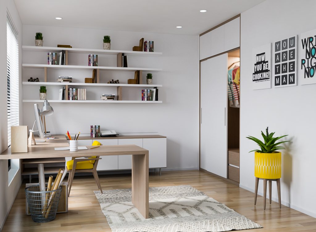 Sắp xếp nội thất hợp lý giúp không gian thoải mái hơn