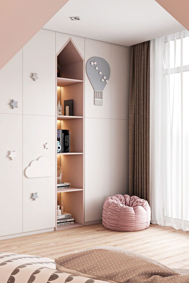 Tủ quần áo với thiết kế độc đáo