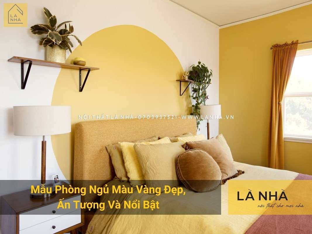 Phong Ngu Mau Vang Thumb Mẫu Phòng Ngủ Màu Vàng Đẹp, Ấn Tượng Và Nổi Bật