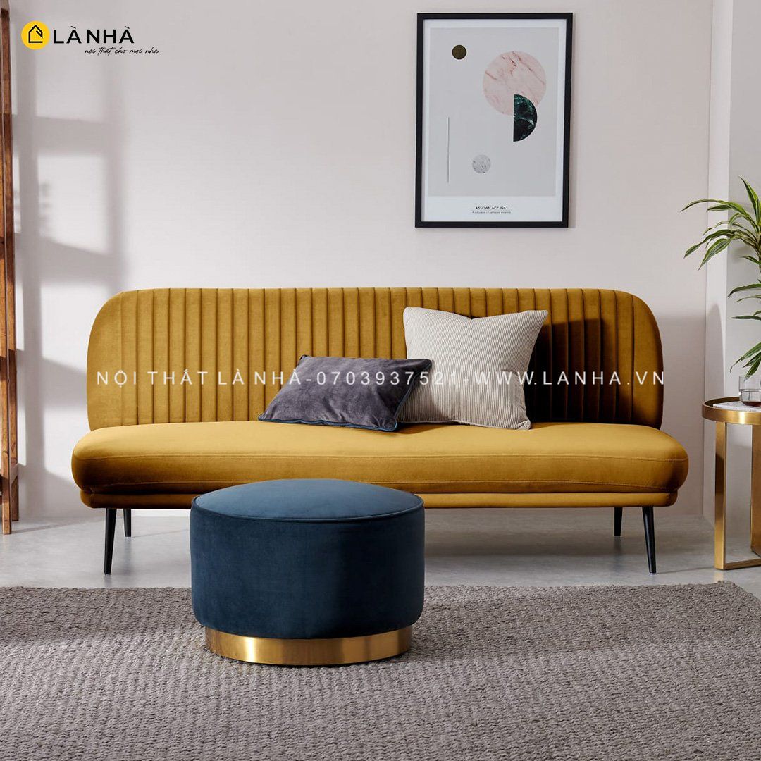 Một điểm đặc biệt của mẫu sofa văng này là sự thoải mái và tiện ích