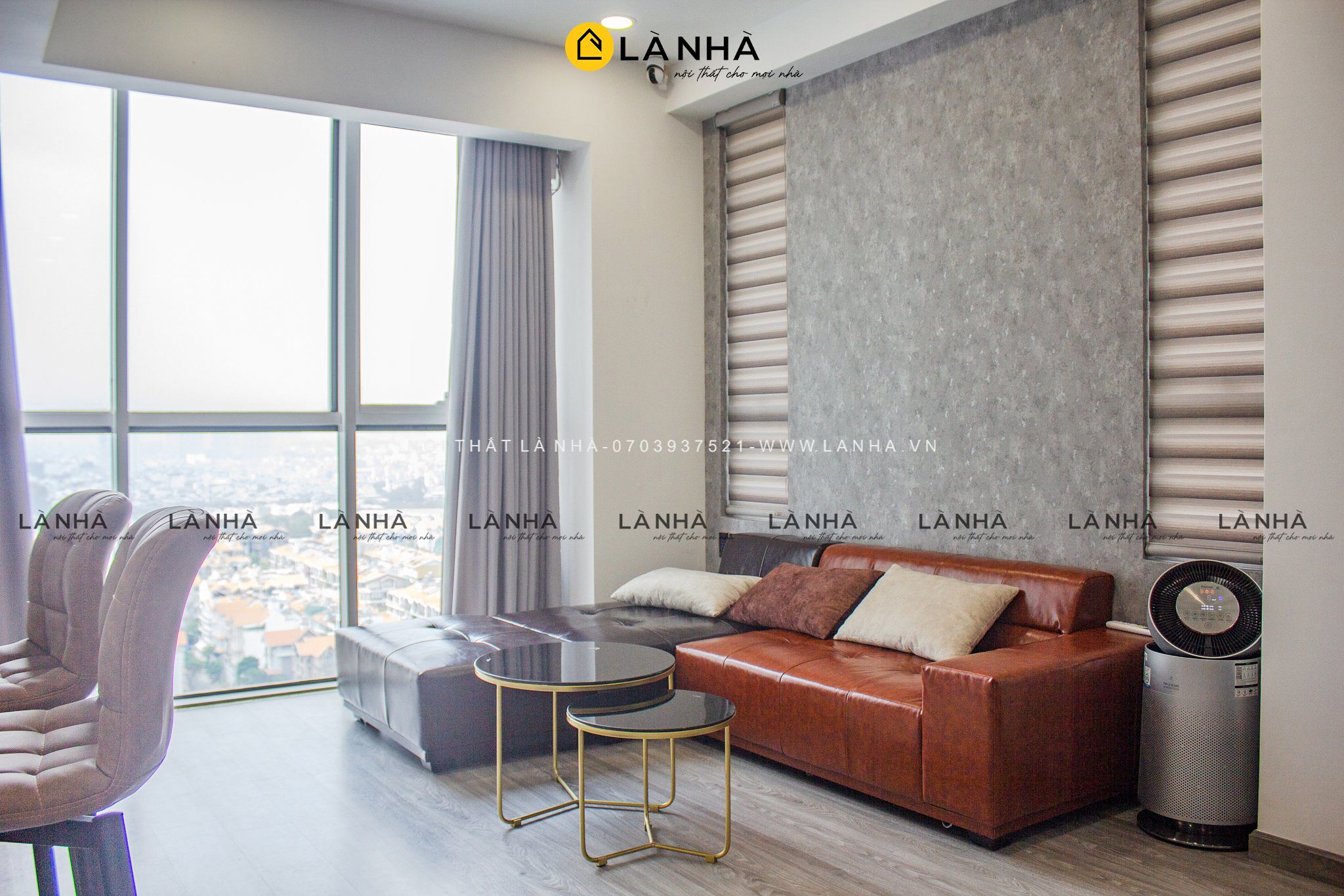 Sofa được thiết kế đặc biệt để tận dụng mọi tỷ mét vuông của căn phòng