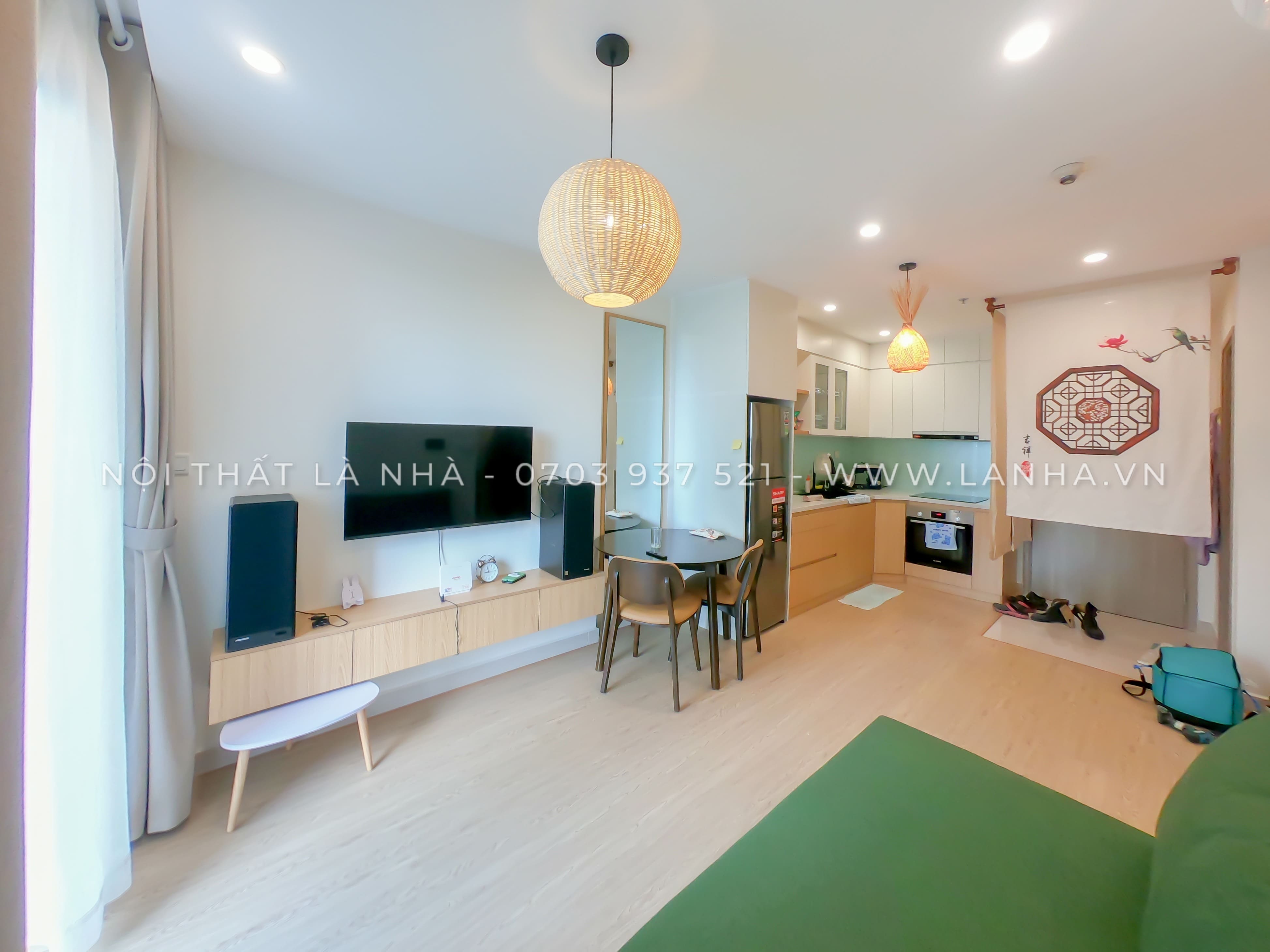 Không gian chung cư hạn chế Là Nhà ưu tiên nội thất đơn giản, hữu ích