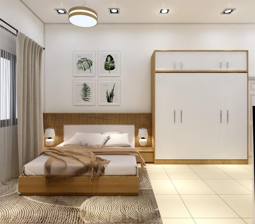 Lựa chọn màu sắc của đèn phù hợp với phong cách phòng ngủ