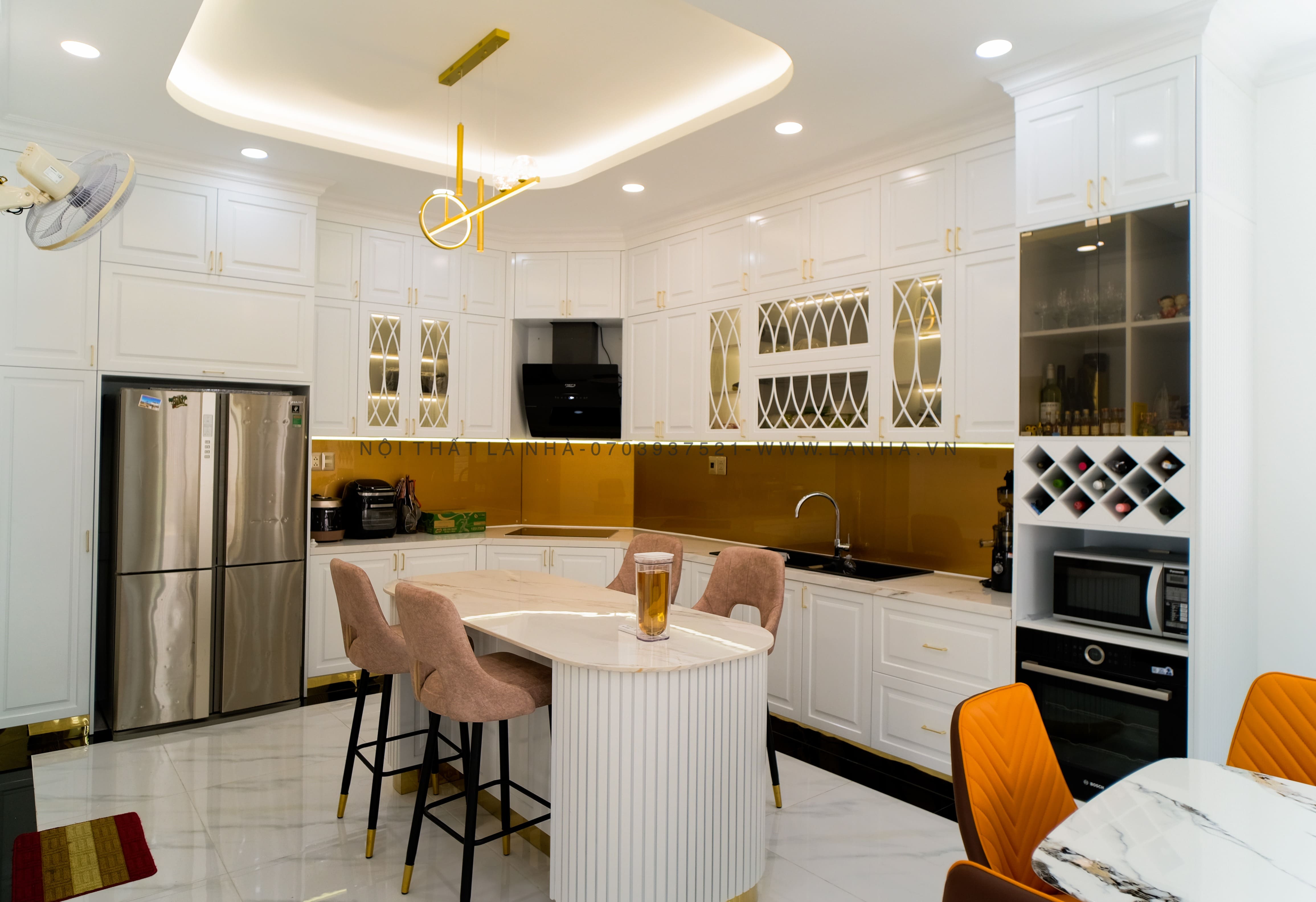 Vật liệu trong nội thất tân cổ điển có giá trị và tính thẩm mỹ cao