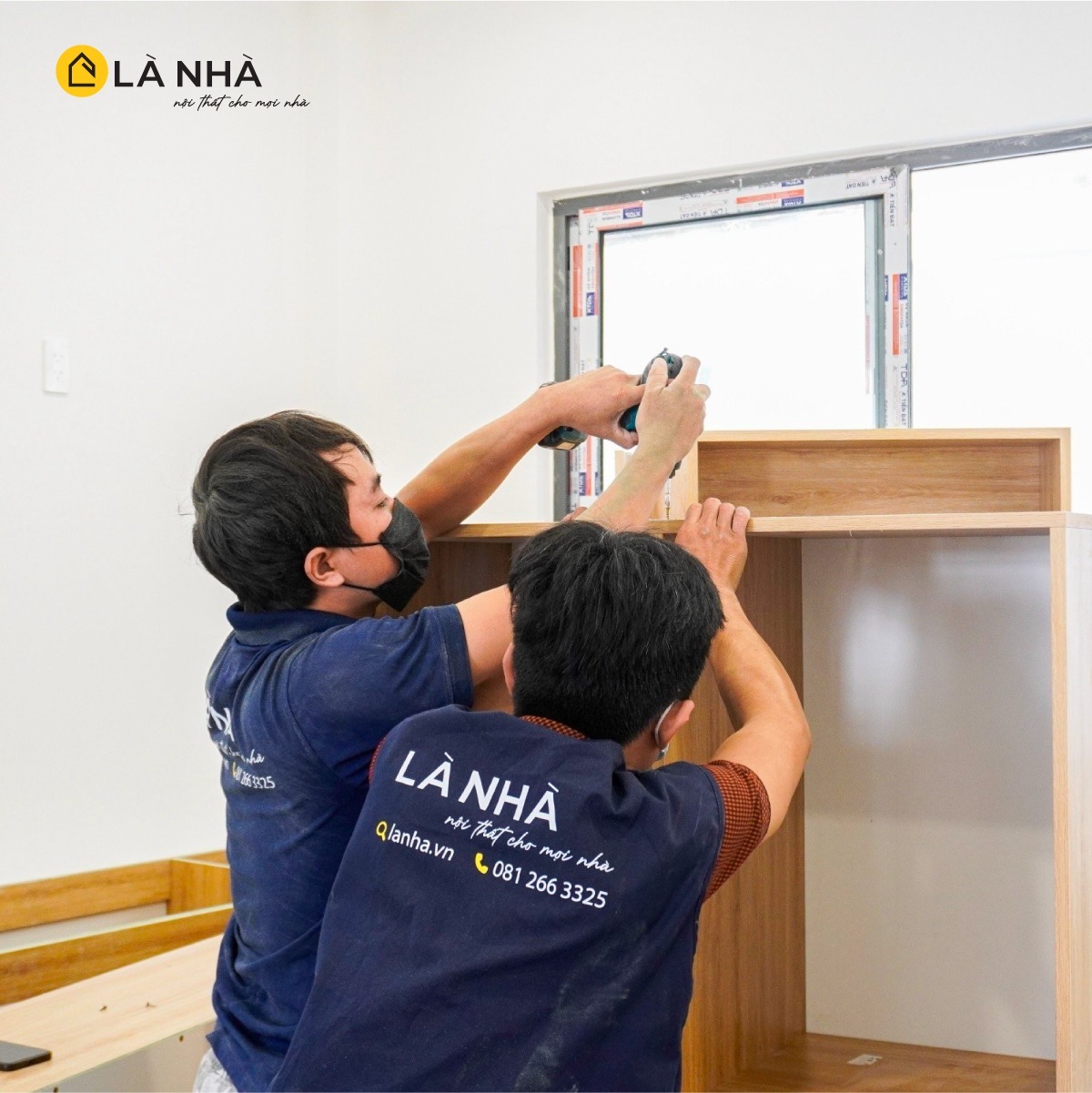 Đội ngũ nhân viên Là Nhà với hơn 5 năm kinh nghiệm