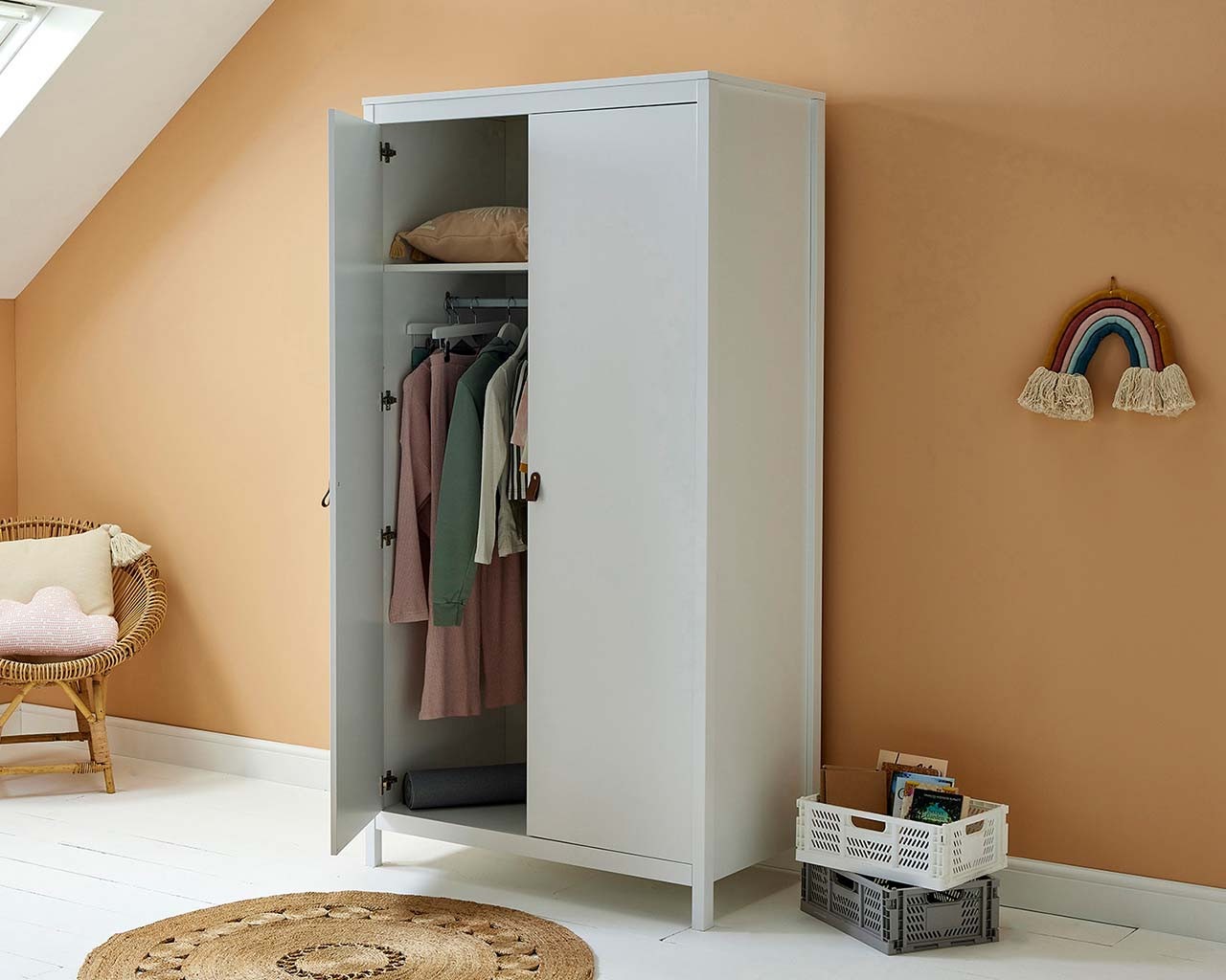 Tủ quần áo 2 cánh giá rẻ