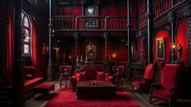 Lối thiết kế độc lạ và huyền bí theo kiểu Gothic