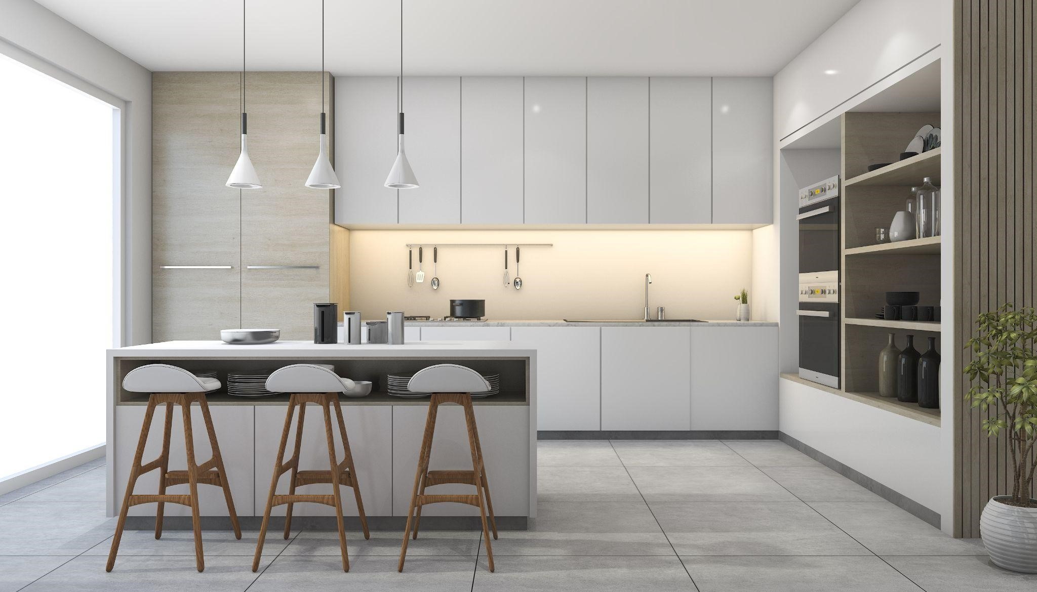 Tủ bếp Acrylic vô cùng bền bỉ nếu bạn biết cách sử dụng và bảo quản hợp lý