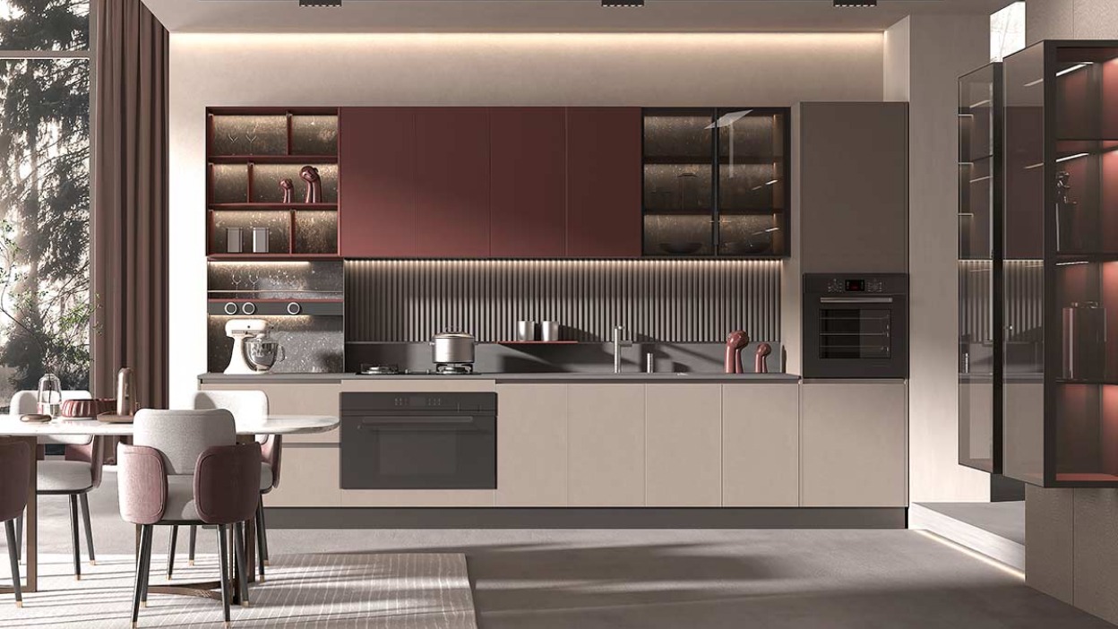 Báo giá tủ bếp MDF phủ Melamine