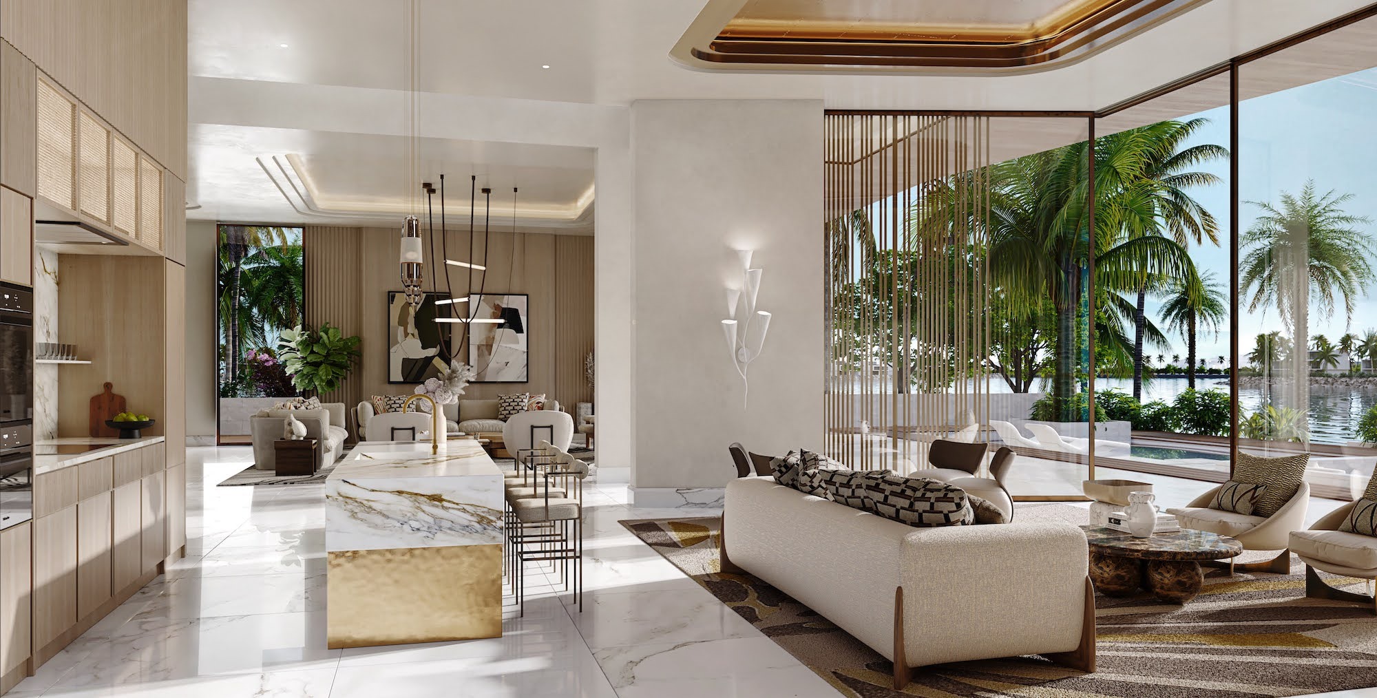 Thiết kế phòng khách lựa chọn sofa làm điểm nhấn (Nguồn: Sưu tầm)