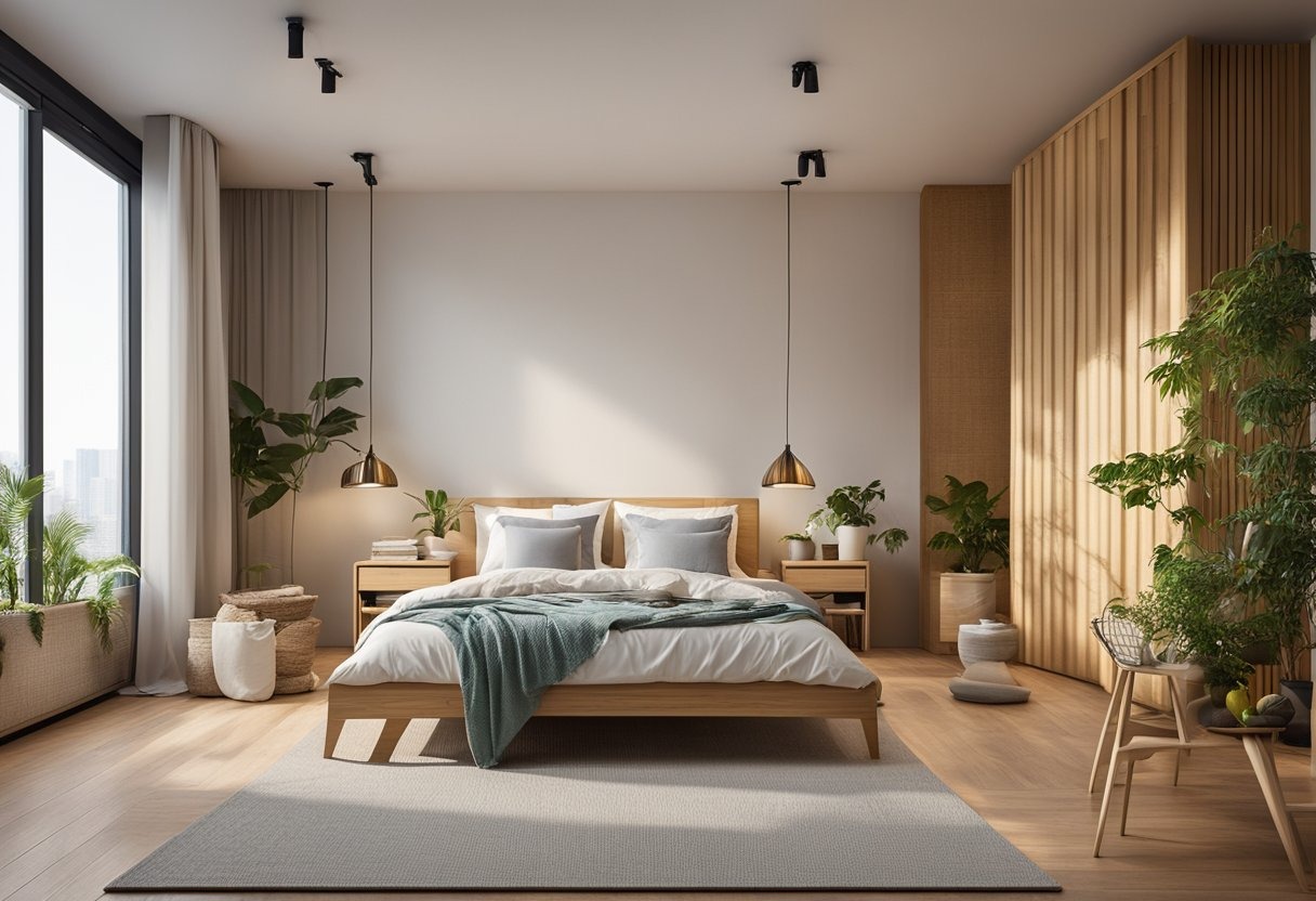Sử dụng cây xanh giúp tăng thêm sức sống và tạo điểm nhấn cho không gian (Nguồn: Sưu tầm)